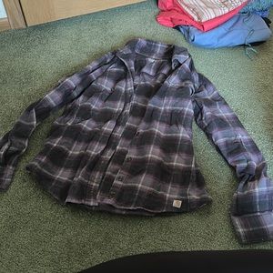Carhartt flannel XL 16/18